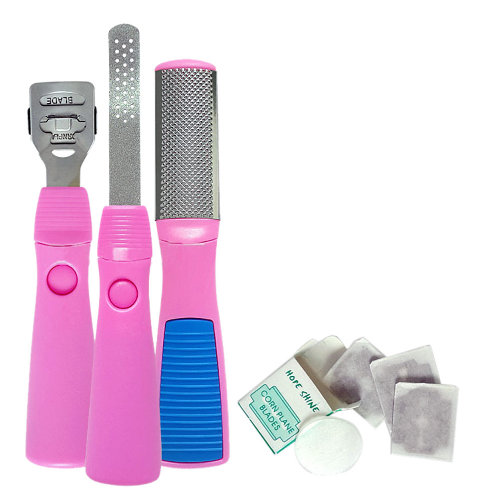 6Pcs/Set Nail stainless steel Callus Corn Hard Skin Remover Shaver Foot Rasp File Pedicure Scraper Kit Blades Nail Art set 1J19, Pk
6Pcs/Set Nail stainless steel Callus Corn Hard Skin Remover Shaver Foot Rasp File Pedicure Scraper Kit Blades Nail Art set 1J19, Pk