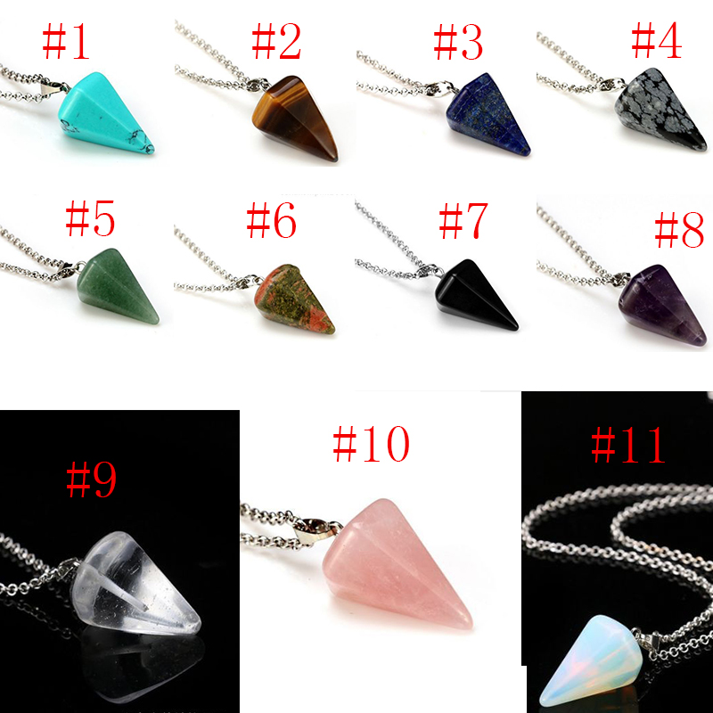 pendant necklaces Healing Crystals Amethyst Rose Quartz Bead Chakra Healing Point Women Men Natural Stone Pendants Leather Necklaces
pendant necklaces Healing Crystals Amethyst Rose Quartz Bead Chakra Healing Point Women Men Natural Stone Pendants Leather Necklaces