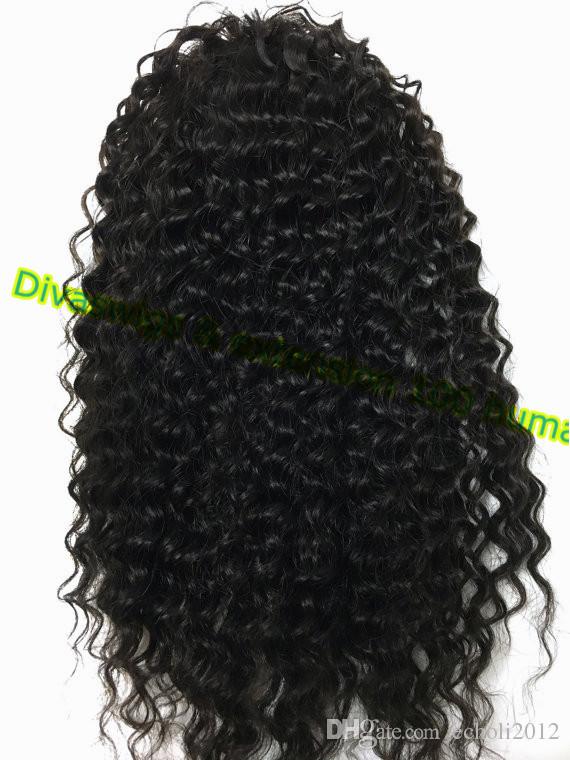 Kinky drawstring ponytail human hair extension natural black curly women ponytail hairpiece clip in140g fashion stylelish ponytail hairstyle