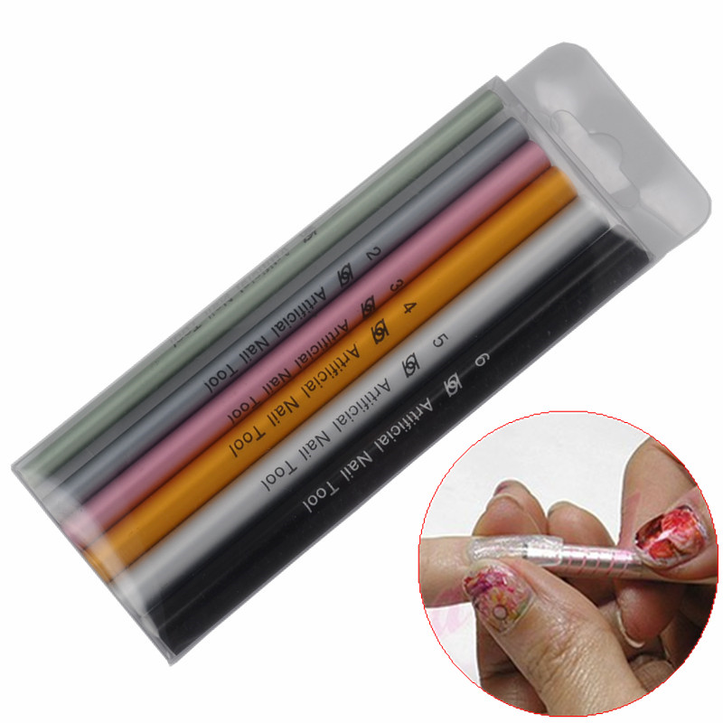 Hot Sale!! 6 Pcs Nail Art Tools Set Different Size Form Curve Rod Sticks Artificial Nails Tool Shaping Stick + Free Shipping, As pic
Hot Sale!! 6 Pcs Nail Art Tools Set Different Size Form Curve Rod Sticks Artificial Nails Tool Shaping Stick + Free Shipping, As pic