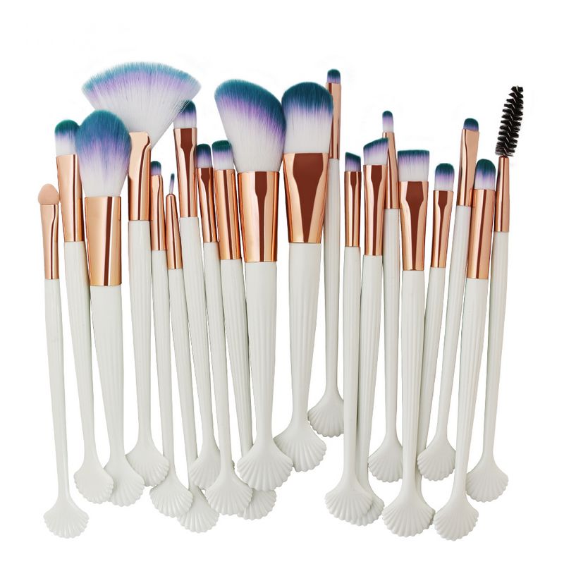 MAANGE 20 Pcs Shell Makeup Brushes Set Foundation Powder Eye Shadow Eyebrow Lip Brush Blending Make Up Brushes Tools Beauty Essentials
MAANGE 20 Pcs Shell Makeup Brushes Set Foundation Powder Eye Shadow Eyebrow Lip Brush Blending Make Up Brushes Tools Beauty Essentials