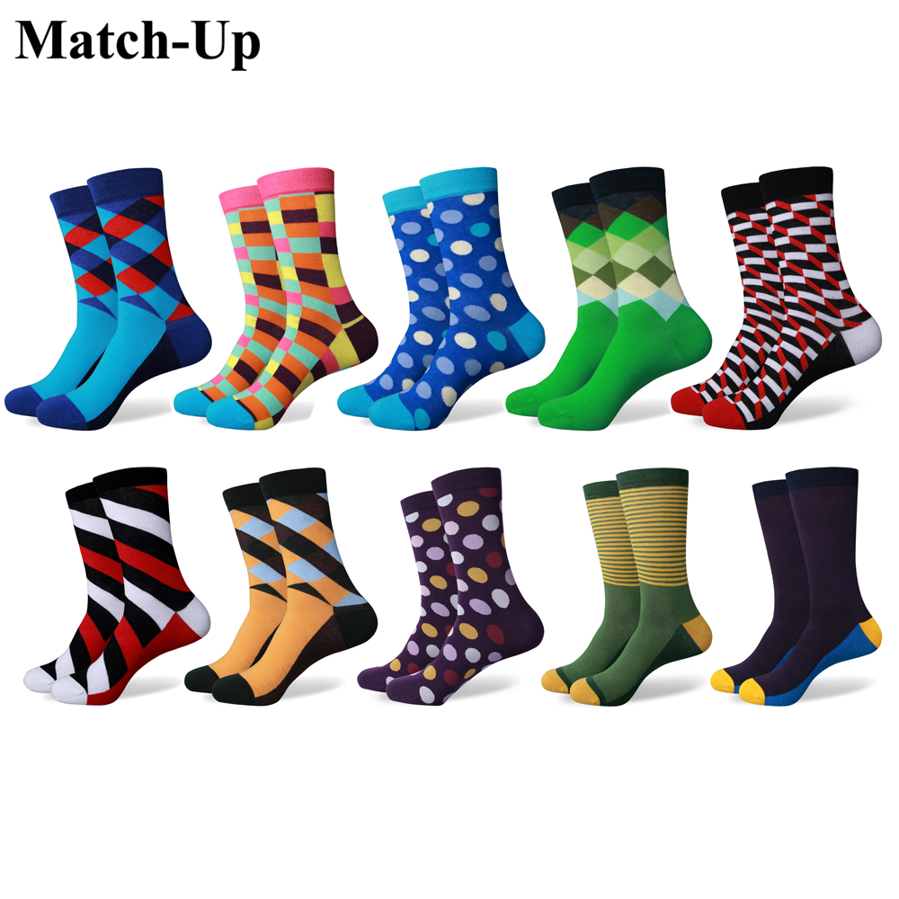 Match-Up Men's Funny Colorful Combed Cotton stripe Socks Casual Dress Wedding Socks(10 Pairs/lot, Multi
Match-Up Men's Funny Colorful Combed Cotton stripe Socks Casual Dress Wedding Socks(10 Pairs/lot, Multi