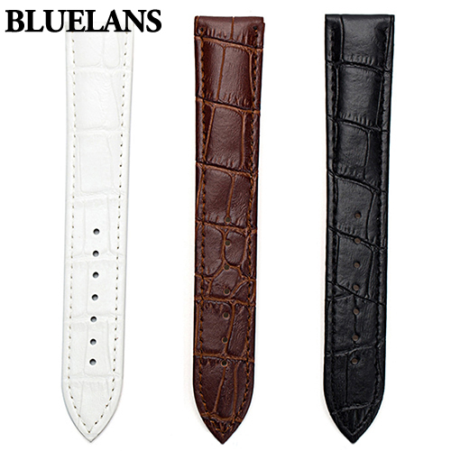 Fashion Women039s Men039s Unisex Faux Leather Watch Strap Buckle Band Black Brown White