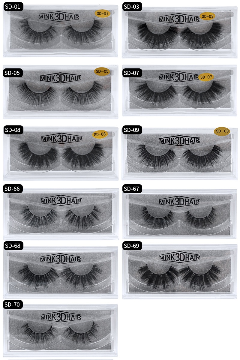 120 pair New 3D Mink Eyelashes Eyelashes Messy Eye lash Extension Sexy Eyelash Full Strip Eye Lashes 11 styles in stock
120 pair New 3D Mink Eyelashes Eyelashes Messy Eye lash Extension Sexy Eyelash Full Strip Eye Lashes 11 styles in stock