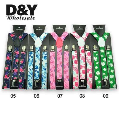 New arrivel 5 colors suspenders women men Braces Y-shaped Colorful Flowers 2.5 cm width Casual suspender free shipping
New arrivel 5 colors suspenders women men Braces Y-shaped Colorful Flowers 2.5 cm width Casual suspender free shipping
