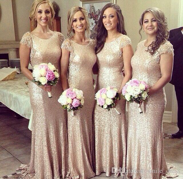 Sparkly Sequined Plus Size Bridesmaid Dresses 2018 Long Rose Gold Bridesmaid Dress To Party Elegant Women Formal Wedding Guest Gowns
Sparkly Sequined Plus Size Bridesmaid Dresses 2018 Long Rose Gold Bridesmaid Dress To Party Elegant Women Formal Wedding Guest Gowns