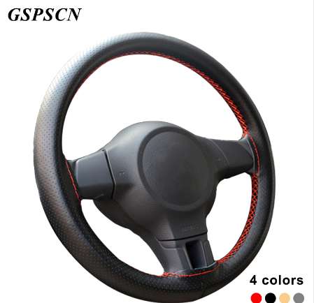 GSPSCN 1Pc DIY Car Steering Wheel Covers Breathable Soft Artificial Leather With Needles and Thread Size 36 38 40
GSPSCN 1Pc DIY Car Steering Wheel Covers Breathable Soft Artificial Leather With Needles and Thread Size 36 38 40