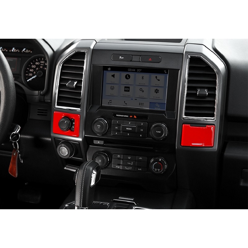 Car Four-Drive System/Power Socket Trim Decoration Cover For Ford F150 Ford F150 2015 2016 2017 2018 Auto Interior Accessories