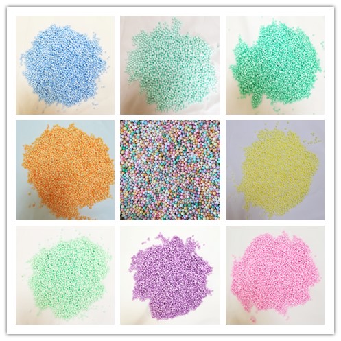 500g/bag Macarons Light Colours Pastel Foam Colorful Polystyrene Foam Balls Styrofoam Filler Mini Balls Crafts