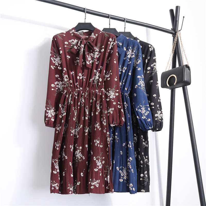 NIJIUDING 2018 Spring Summer Ladies Fashion Casual Flare Sleeve Dress Chiffon Printed Womens Floral Dresses Dropshipping, Blue
NIJIUDING 2018 Spring Summer Ladies Fashion Casual Flare Sleeve Dress Chiffon Printed Womens Floral Dresses Dropshipping, Blue