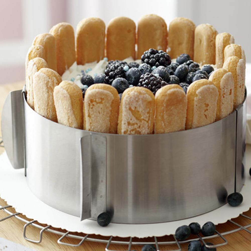 Kitchen Accessories Cake Mold Cutter Pastry Tool Stainless Steel Round Circle Cookie Fondant Maker Bakeware Tools
