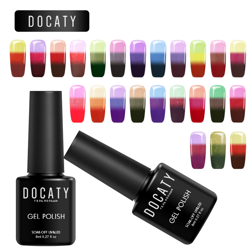 Docaty Fashion Temperature Change Color UV Nail Gel Polish Permanent Varnish Led Lamp Soak Off Paint Thermal Gel Nail Polish, 62pink
Docaty Fashion Temperature Change Color UV Nail Gel Polish Permanent Varnish Led Lamp Soak Off Paint Thermal Gel Nail Polish, 62pink