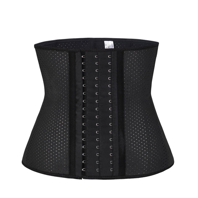 Plus-Size Women's Underbust Latex Corset - 30cm Waist Shaper with Steel Boning for Comfort