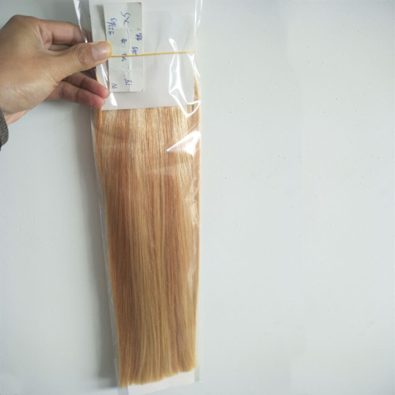 100 tape human hair extensions tape in hair mixed color 150g 60pcs 50g pack peruvian hair blonde double sides adhesive