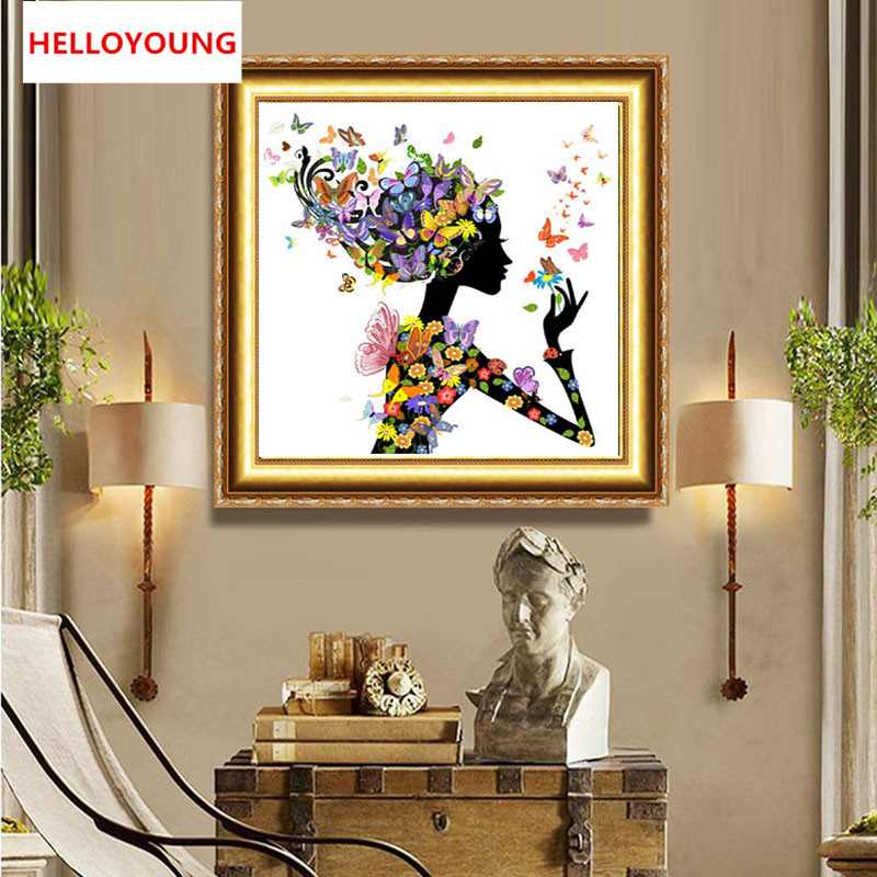 DIY 5D Diamond Embroidery Beautiful Girl Round Diamond Painting Cross Stitch Kits Mosaic Painting Home Decoration
DIY 5D Diamond Embroidery Beautiful Girl Round Diamond Painting Cross Stitch Kits Mosaic Painting Home Decoration