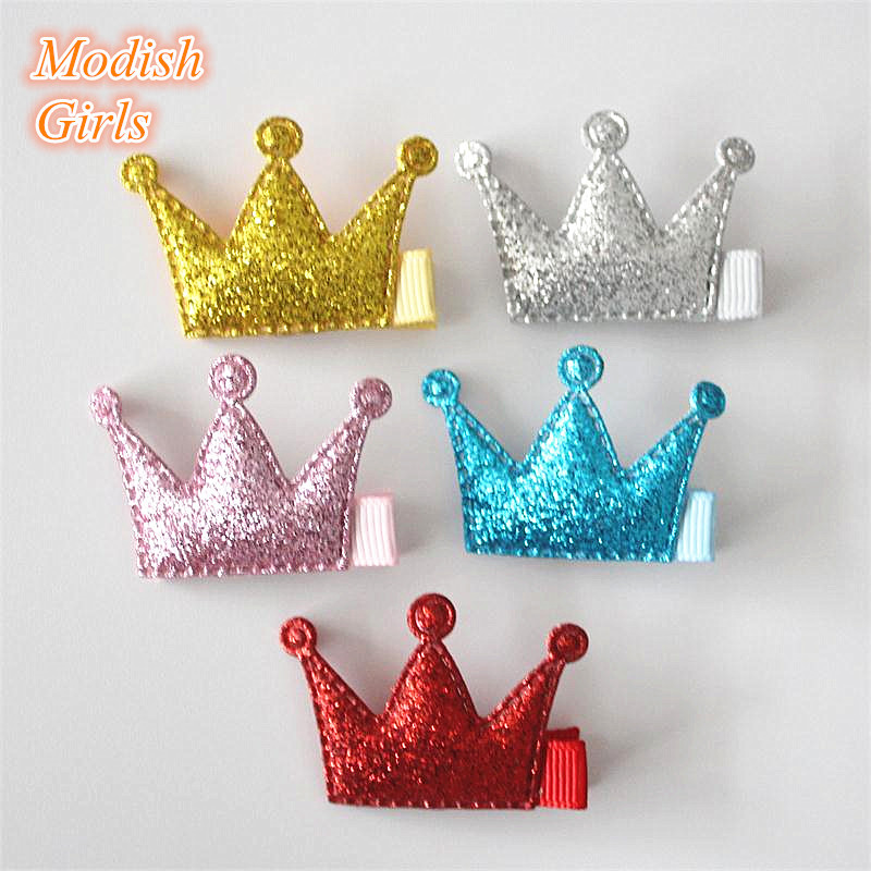 New Baby Hair Clips Accessories 50pcs/lot Modish Girls Glitter Crown Shape Hairpins Sequins Kids Pearl Headwear Children Hairpin
New Baby Hair Clips Accessories 50pcs/lot Modish Girls Glitter Crown Shape Hairpins Sequins Kids Pearl Headwear Children Hairpin