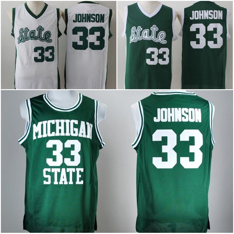 33 Earvin Johnson Michigan State Jersey Mens Magic Johnson Green White College Jersey Stitched Retro High School Basketball Jersey, Black
33 Earvin Johnson Michigan State Jersey Mens Magic Johnson Green White College Jersey Stitched Retro High School Basketball Jersey, Black