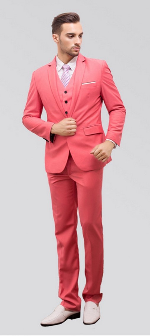 Sunshine Energetic Watermelon Red Groom Tuxedos Notch Lapel Center Vent Men's Wedding Suit Holiday Prom Blazer(Jacket+pants+tie+Vest)NO:02, Same as image
Sunshine Energetic Watermelon Red Groom Tuxedos Notch Lapel Center Vent Men's Wedding Suit Holiday Prom Blazer(Jacket+pants+tie+Vest)NO:02, Same as image