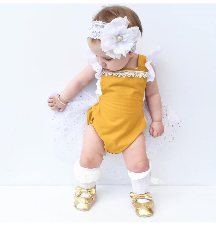 2018 european style news baby girl summer suspender jumpsuit newborn toddlers lace flower bodysuit for 0-24m, As photo
2018 european style news baby girl summer suspender jumpsuit newborn toddlers lace flower bodysuit for 0-24m, As photo
