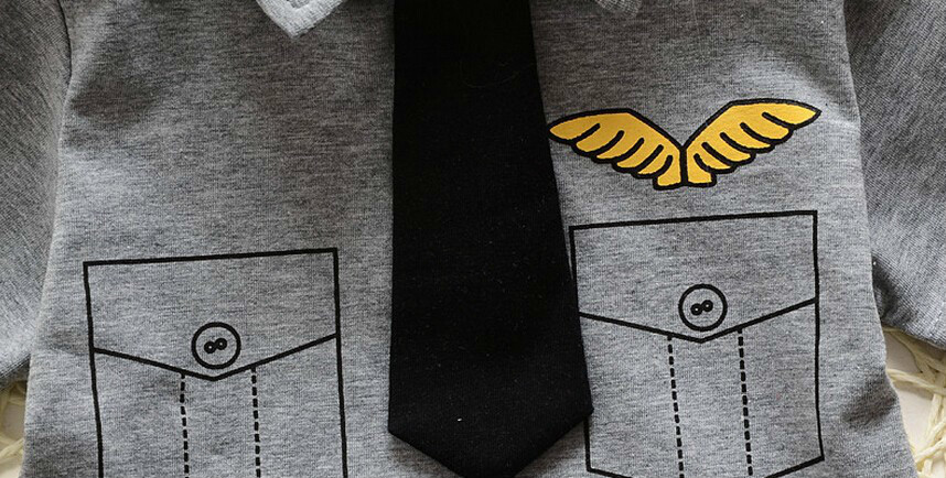 2018 Childrens Clothes Suits Children Baby Boys Summer Clothing Sets Cotton Kids Tie Gentleman Outfits Child Short Sleeve Tops T Shirt