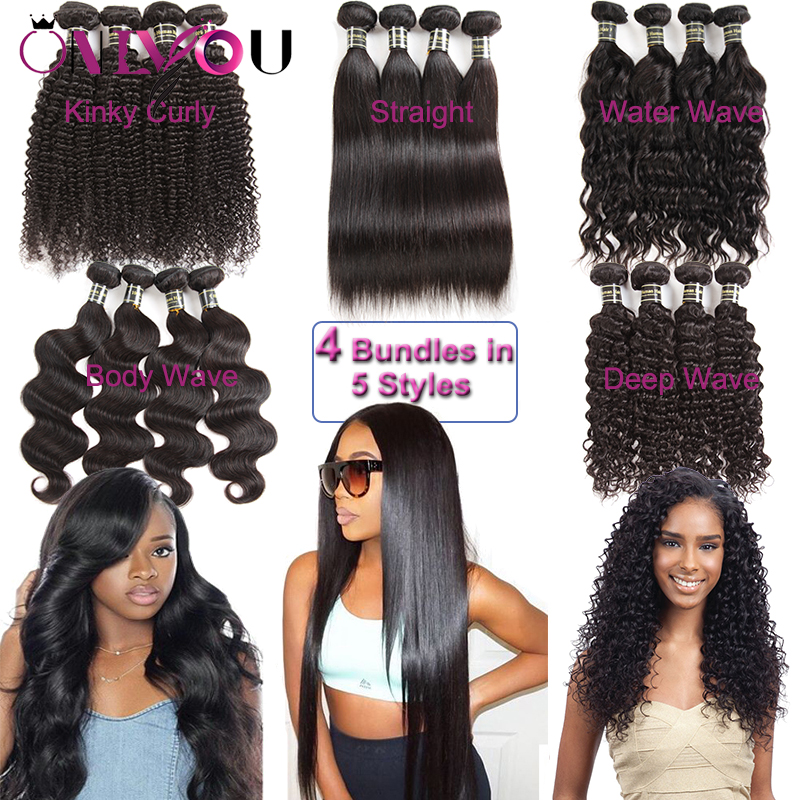 Brazilian Virgin Hair Extensions 4pcs Weave Human Hair Bundles Kinky Curly Hair Body Deep Water Wave Straight Virgin Remy Human Peruvian
Brazilian Virgin Hair Extensions 4pcs Weave Human Hair Bundles Kinky Curly Hair Body Deep Water Wave Straight Virgin Remy Human Peruvian