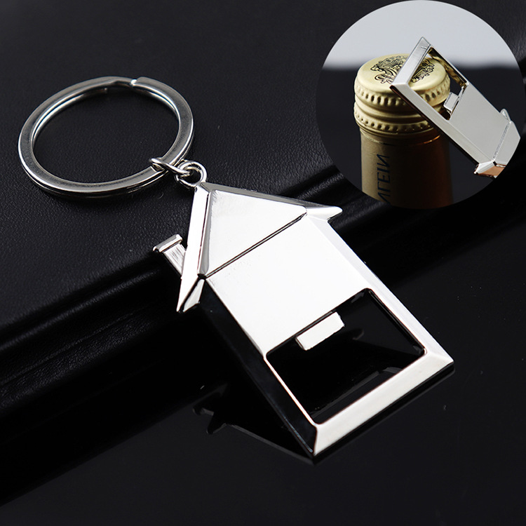 Free shipping Metal House Shaped Bottle Opener Keychains Warm home key chain Keyrings car pendant for Promotion, Silver
Free shipping Metal House Shaped Bottle Opener Keychains Warm home key chain Keyrings car pendant for Promotion, Silver