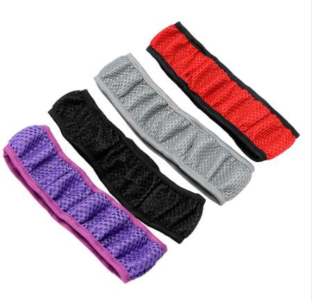 4 Clolors Skidproof Durable Car Steering Wheel Cover Sandwich Fabric Handmade Auto Covers Fit For Most Cars Breathability