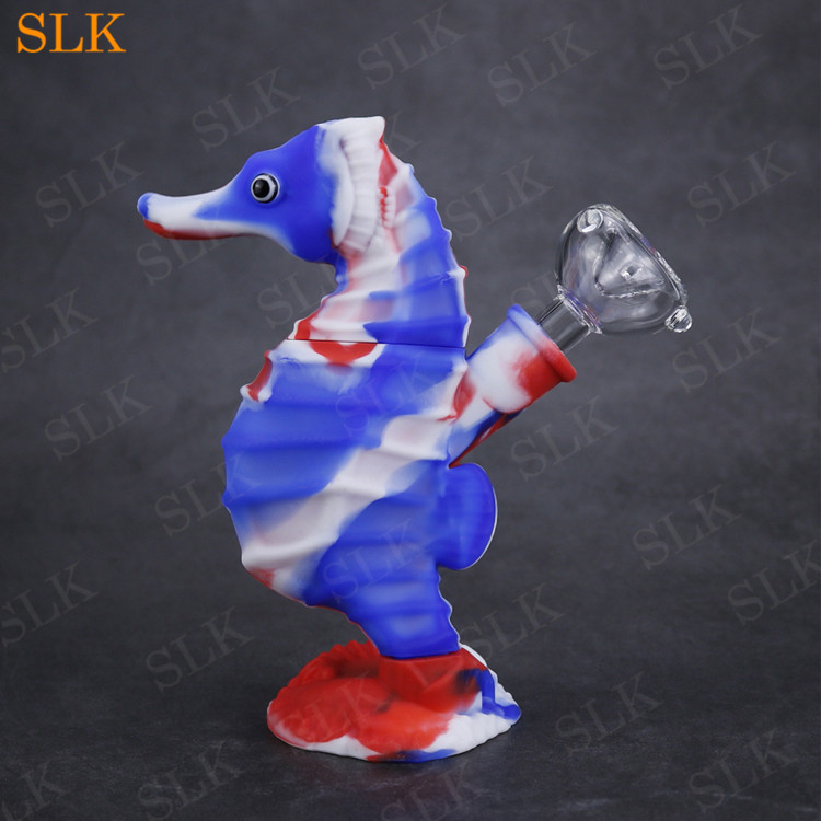 Silicone dab rigs 14 mm glass oil burner water bongs silicone percolator hookah seahorse oil rig Siliclab
Silicone dab rigs 14 mm glass oil burner water bongs silicone percolator hookah seahorse oil rig Siliclab