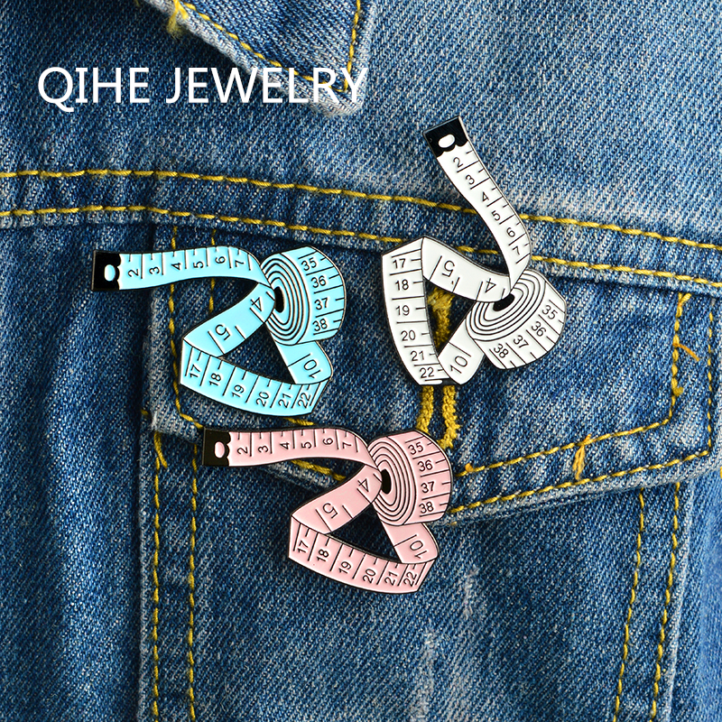 tape measure enamel pins brooches cartoon pink blue white lapel badge jewelry gift for friends
tape measure enamel pins brooches cartoon pink blue white lapel badge jewelry gift for friends
