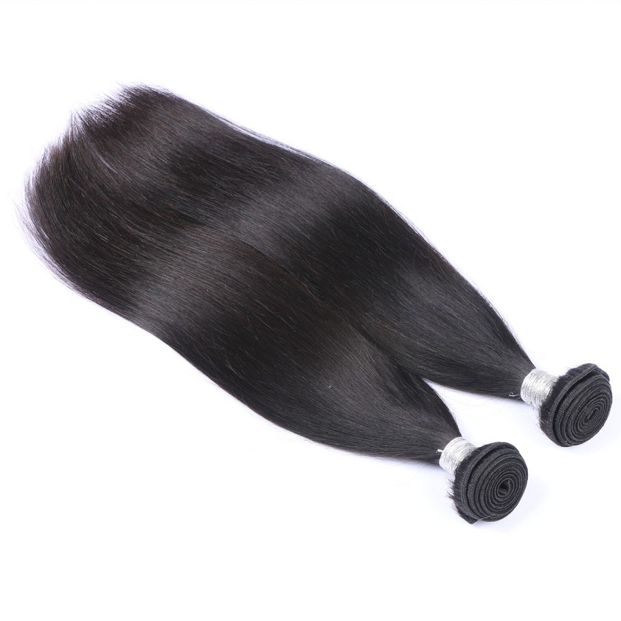8A Natural Color 1B Brazilian Virgin Remy Human Hair Extensions Weave bundles Straight Sales price Wholesale