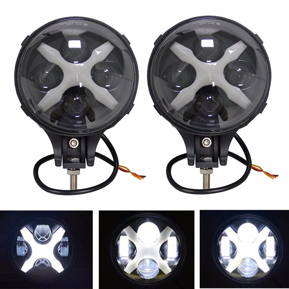 6 inch 60W Led Spotlight /Fog Light Work light Bar For Jeep Wrangle Trucks SUV Off Road 4X4 With X DRL/Angle eyes
6 inch 60W Led Spotlight /Fog Light Work light Bar For Jeep Wrangle Trucks SUV Off Road 4X4 With X DRL/Angle eyes