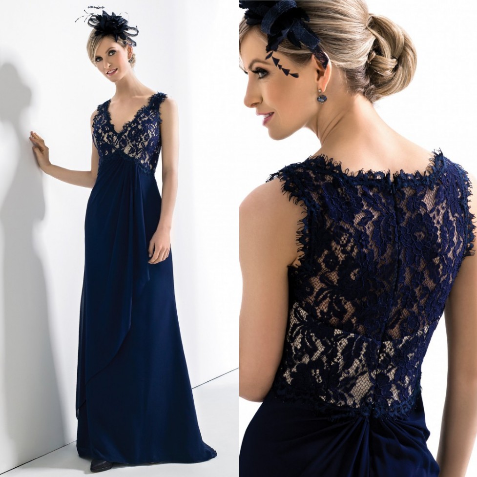 Navy Blue Lace Mother Of The Bride Dresses A Line V Neck Wedding Guest Dress Floor Length Plus Size Chiffon Formal Gowns
Navy Blue Lace Mother Of The Bride Dresses A Line V Neck Wedding Guest Dress Floor Length Plus Size Chiffon Formal Gowns