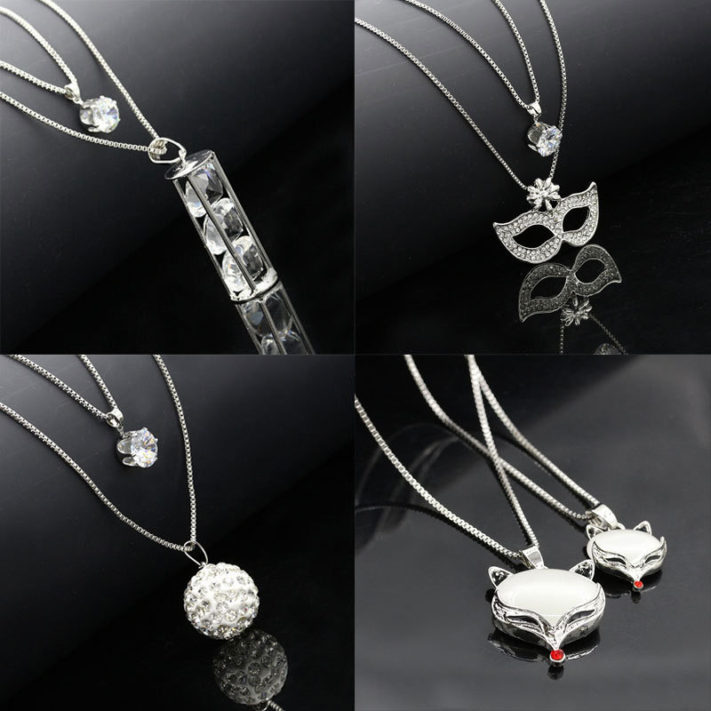 Korean Crystal Long Sweater Chain Necklace for Women Ladies Vintage Accessary Rhinestone Pendant Animal Print Jewlery
Korean Crystal Long Sweater Chain Necklace for Women Ladies Vintage Accessary Rhinestone Pendant Animal Print Jewlery