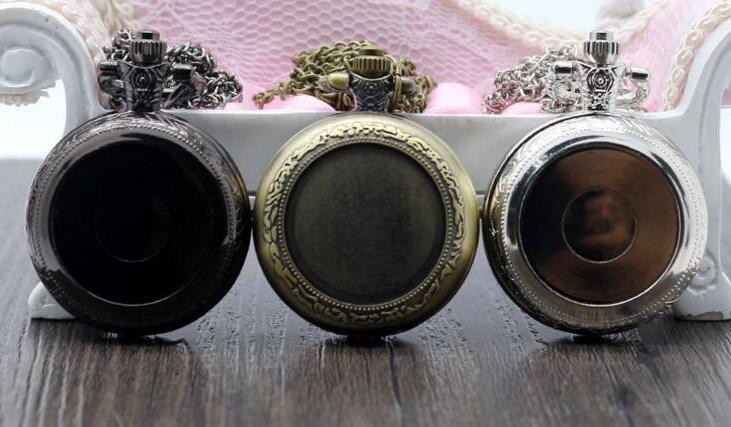 Wholesale 100pcs/lot Mix 3Colors Quartz watches Necklace Chain Bronze DIY Jewelry pocket watches PW062, Black
Wholesale 100pcs/lot Mix 3Colors Quartz watches Necklace Chain Bronze DIY Jewelry pocket watches PW062, Black