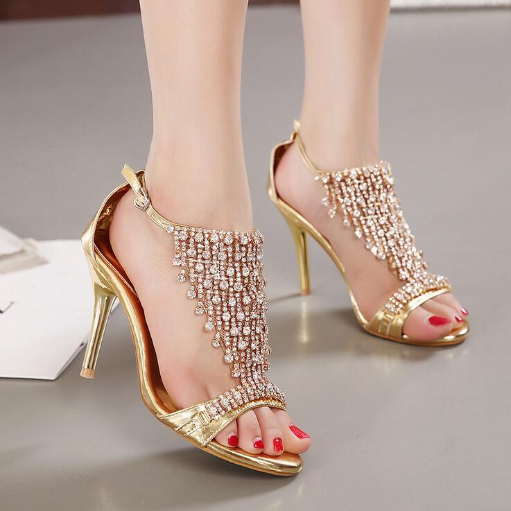 2021 Elegant Summer Women Sandals Crystal Fashion Glitter Rhinestone Tassel Open Toe Ladies Bride Wedding Party T-Strap Thin High Heeled Shoes, Silver
2021 Elegant Summer Women Sandals Crystal Fashion Glitter Rhinestone Tassel Open Toe Ladies Bride Wedding Party T-Strap Thin High Heeled Shoes, Silver