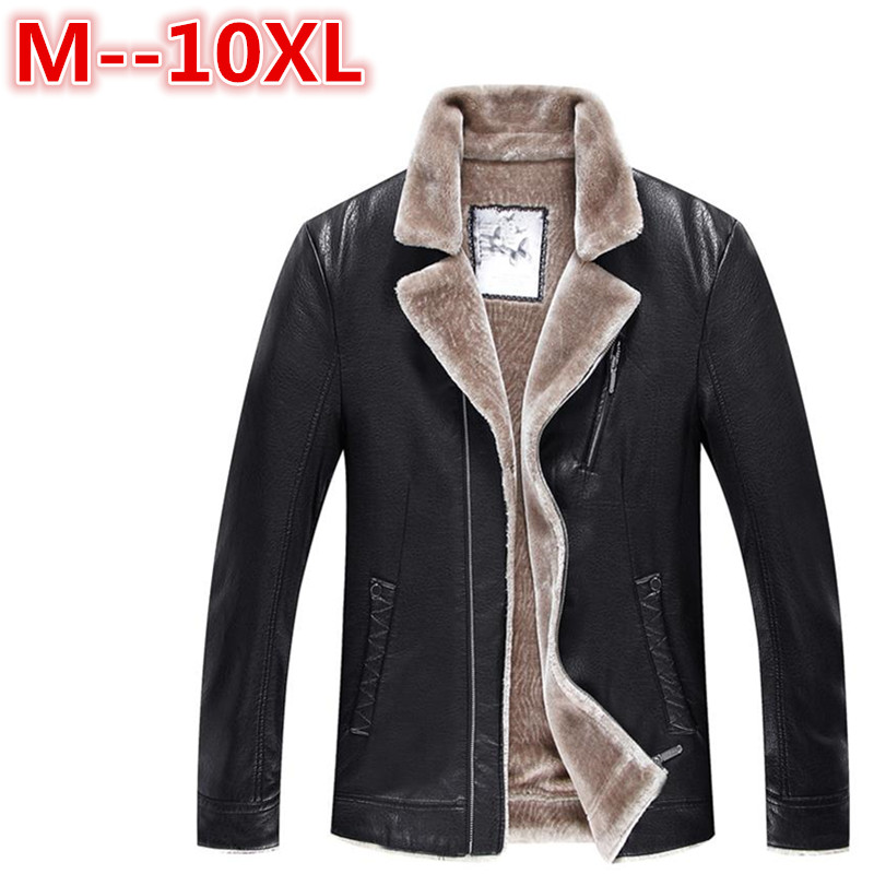 Wholesale- plus size 10XL 8XL 6XL 5XL Winter Men's Genuine Leather Jackets Brand Brown Sheepskin Jacket and Coats with Fur Wool Collar Warm
Wholesale- plus size 10XL 8XL 6XL 5XL Winter Men's Genuine Leather Jackets Brand Brown Sheepskin Jacket and Coats with Fur Wool Collar Warm