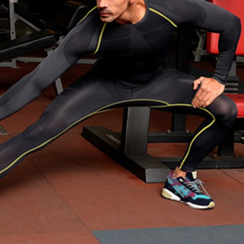 1 Pant Mens Running Tights Compression Running Leggings Sports Trousers Gym Sports bottoms Clothes Y1890402