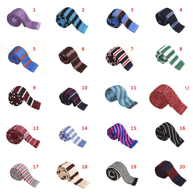 New Fashion Neckties Style Men Boys Knitted Tie Necktie Narrow Slim Skinny Knit Woven Long Neck Tie Slim Ties For Men
New Fashion Neckties Style Men Boys Knitted Tie Necktie Narrow Slim Skinny Knit Woven Long Neck Tie Slim Ties For Men