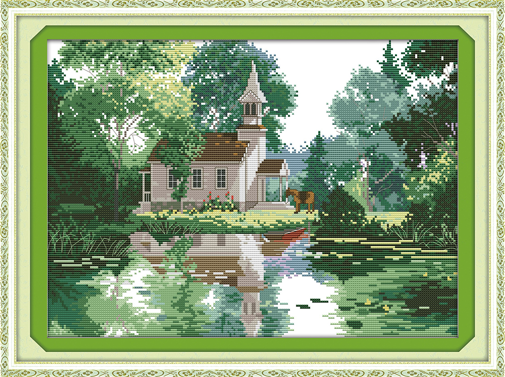 The lakeside houses home decor paintings ,Handmade Cross Stitch Embroidery Needlework sets counted print on canvas DMC 14CT /11CT
The lakeside houses home decor paintings ,Handmade Cross Stitch Embroidery Needlework sets counted print on canvas DMC 14CT /11CT