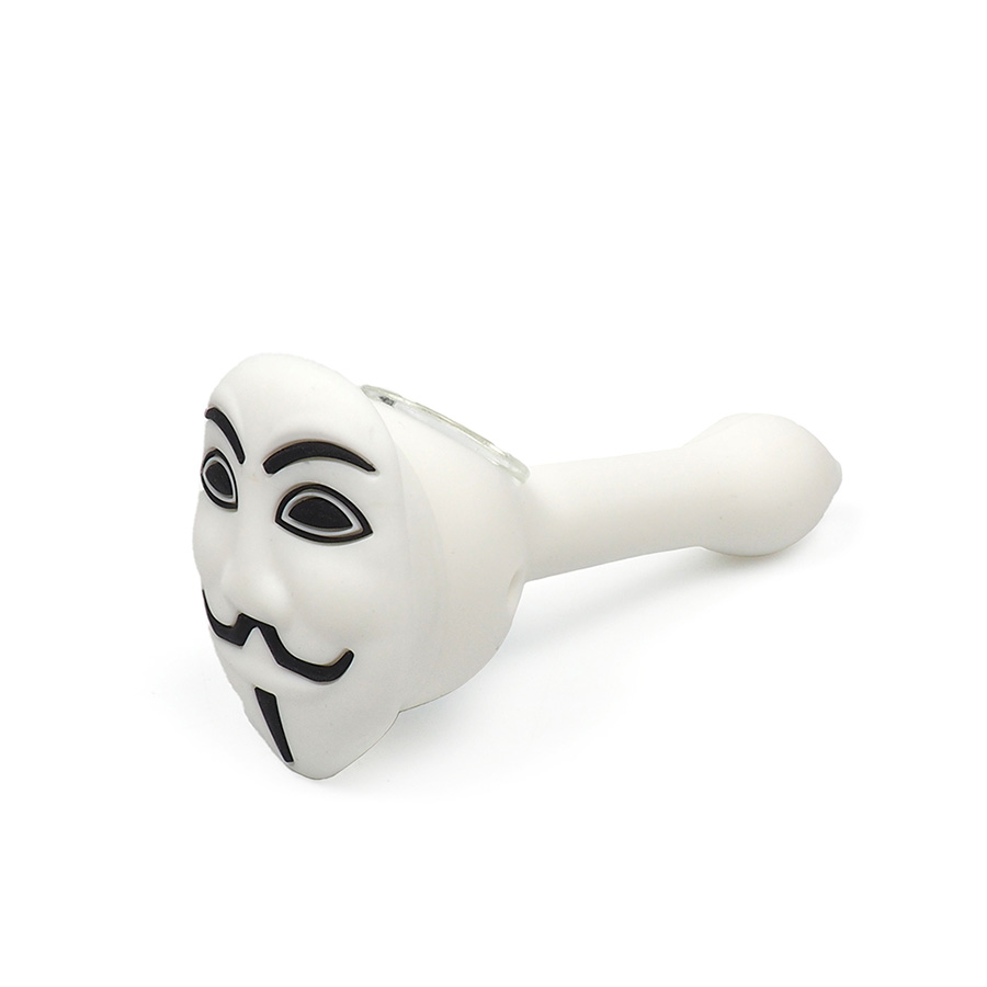 V face hand pipe portable Colored Silicone tobacco smoking spoon pipe glass pipe small bong free shipping Concentrate Metal Cap
V face hand pipe portable Colored Silicone tobacco smoking spoon pipe glass pipe small bong free shipping Concentrate Metal Cap