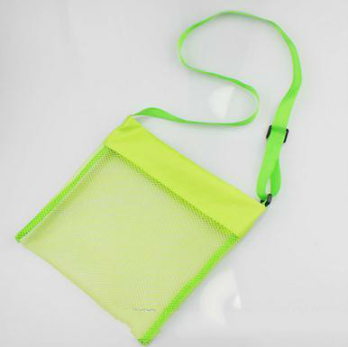 2018 Children Jelly Kids 23*23cm Sand Mini Bags Beach Bag Mesh Tote Organizer Toy Treasures Bags For Sea Shell Storage Bags