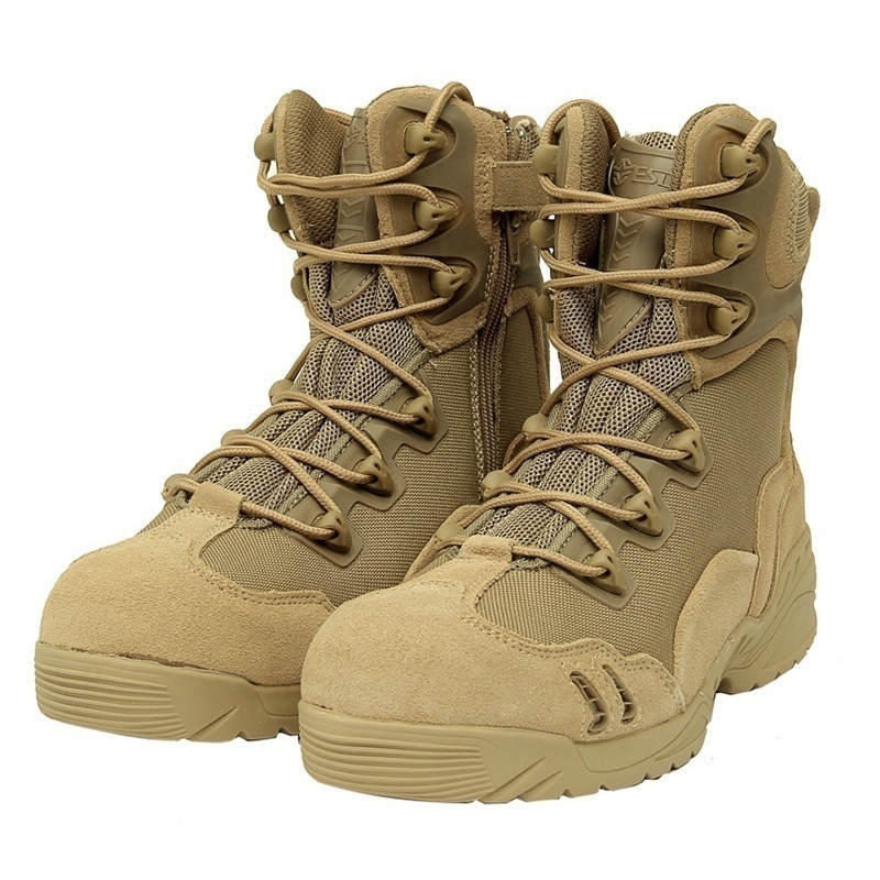 Brand Men Military Army Boots Special Forces Tactical Desert Combat Boats Outdoor Shoes Cow Leather Snow Boots