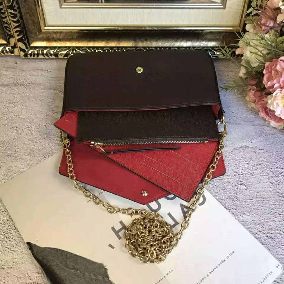 Women Genuine Leather Fashion Chain Shoulder Bags Handbag Mini Wallets Card Holder Lady Purse, Letter+jujube red
Women Genuine Leather Fashion Chain Shoulder Bags Handbag Mini Wallets Card Holder Lady Purse, Letter+jujube red