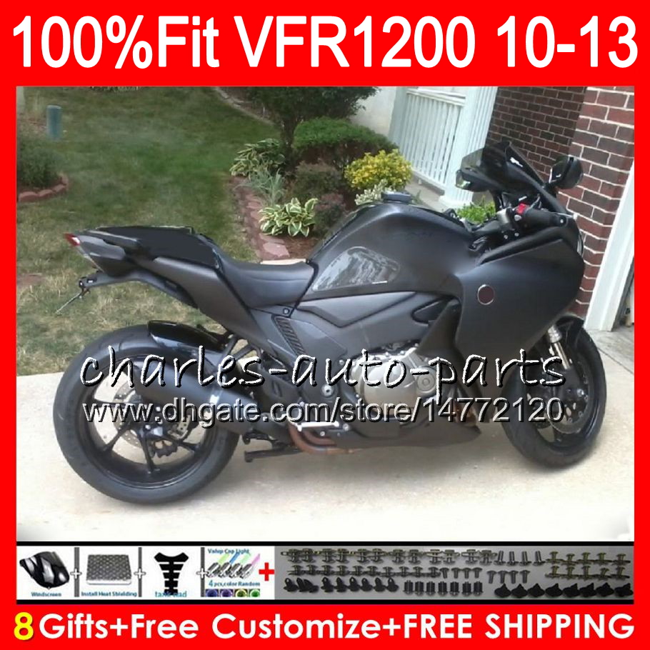 Injection For HONDA VFR1200RR VFR 1200 Matte black RR VFR1200 10 11 12 13 98NO23 VFR-1200 VFR 1200RR VFR 1200 2010 2011 2012 2013 Fairing, No. 1
Injection For HONDA VFR1200RR VFR 1200 Matte black RR VFR1200 10 11 12 13 98NO23 VFR-1200 VFR 1200RR VFR 1200 2010 2011 2012 2013 Fairing, No. 1