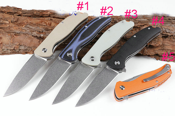Promotion Cheap Flipper Knife 440 Stone Wash Blade G10 Handle Ball Bearing EDC Pocket Folding Knives Liner Lock
Promotion Cheap Flipper Knife 440 Stone Wash Blade G10 Handle Ball Bearing EDC Pocket Folding Knives Liner Lock