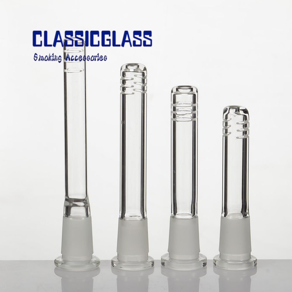 Glass Downstem Diffuser Reducer smoke nails 8 sizes 18mm To 14mm Down Tube Stem With 6 Cuts for bong
Glass Downstem Diffuser Reducer smoke nails 8 sizes 18mm To 14mm Down Tube Stem With 6 Cuts for bong