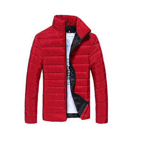 Mens nylon warm Jackets And Coats Casual Jacket Men Clothes Cotton Jacket Solid Zipper Coat Men Bomber Jacket Colete