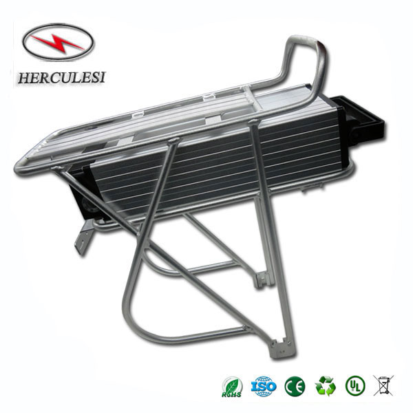48V 20AH Electric Bicycle 13S8P 18650 Li NMC Battery Pack Deep Cycle in Rear Aluminum Case for 48V 1000W Ebike
48V 20AH Electric Bicycle 13S8P 18650 Li NMC Battery Pack Deep Cycle in Rear Aluminum Case for 48V 1000W Ebike