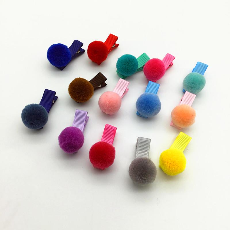 12-14pcs child girl hair accessories pompom soft ball elastic hairband hair ties gum rainbow kid hair clip hairpin barrettes Q21
12-14pcs child girl hair accessories pompom soft ball elastic hairband hair ties gum rainbow kid hair clip hairpin barrettes Q21