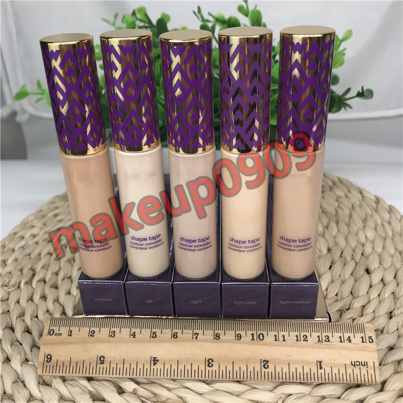 Real high quality Shape Tape contour Concealer concealer 5 colors Fair Light Light-medium Medium Light sand 10ml liquid foundation
Real high quality Shape Tape contour Concealer concealer 5 colors Fair Light Light-medium Medium Light sand 10ml liquid foundation